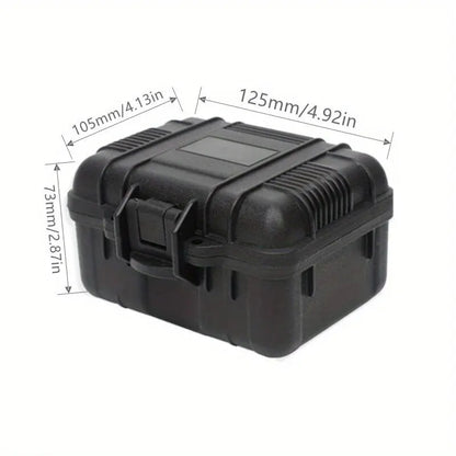 Caisse a outils noire Organisateur de boite ,dimensions 125mm