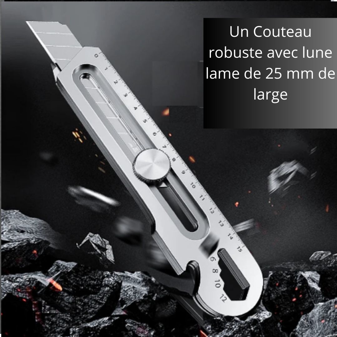 Cutter polyvalence de vingt-cinq mm de large 