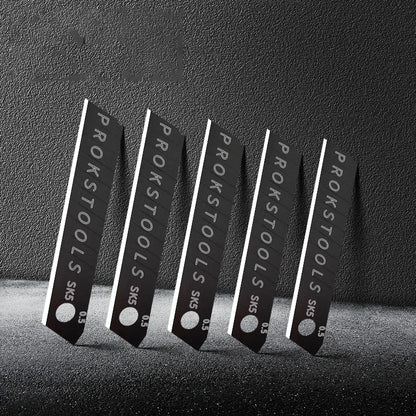 cinq lames du Cutter professionel 