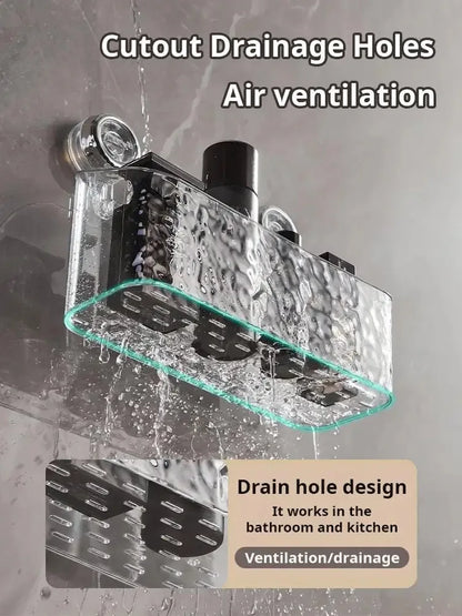drainage facile de l'ETAGERE salle de bain, polyvalence et durabilité