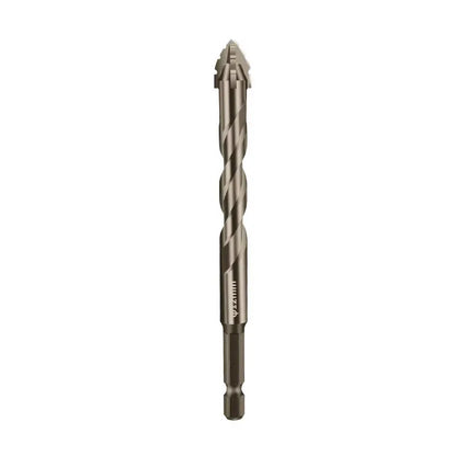 Foret perceuse excentrique  quatre  aretes en alliage