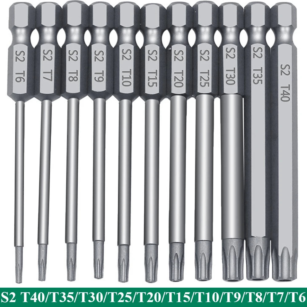 Forets embouts tournevis torx