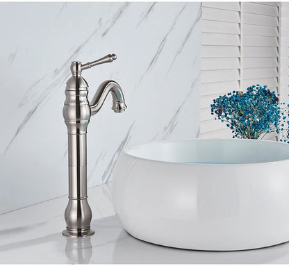 Robinet salle de bain |En Laiton Antique