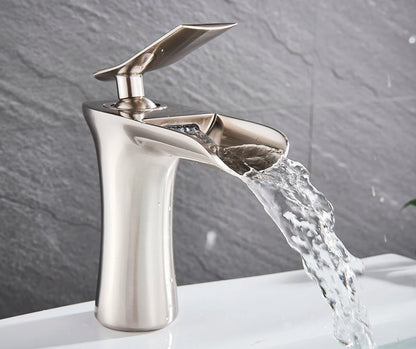 Robinet salle de bain |Cascade Robinet à poignée unique