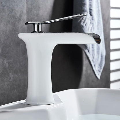 Robinet salle de bain |Cascade Robinet à poignée unique
