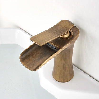 Robinet salle de bain |Cascade Robinet à poignée unique