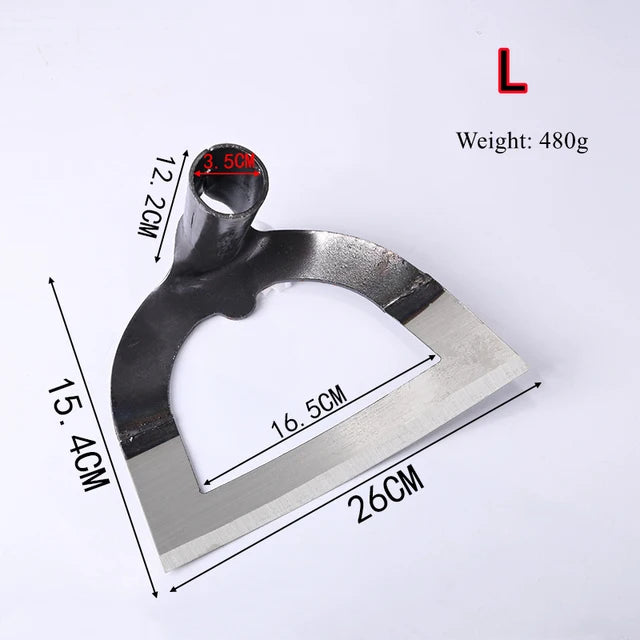 Houe creuse dimensions L