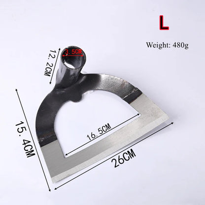 Houe creuse dimensions L
