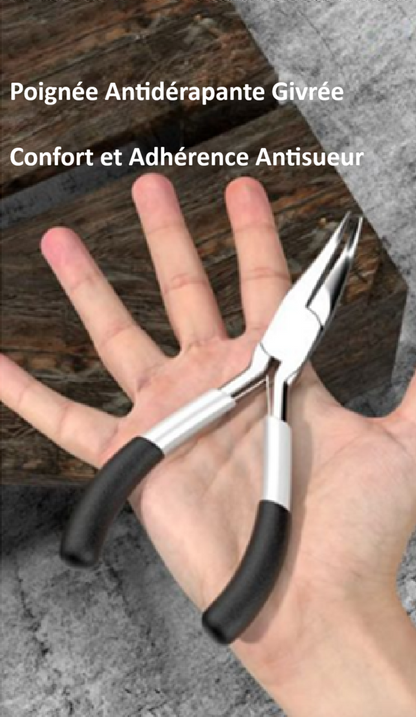 Pince-Coupante-antidérapante-antisueur-bec-rond-pour-Bijoux
