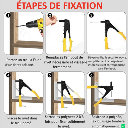 PINCE-A-RIVET-six-étapes-de-fixation-des-rivets