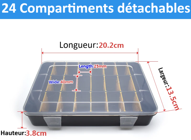 Malette-a-outils-24-compartiments-détachables-robuste-durable
