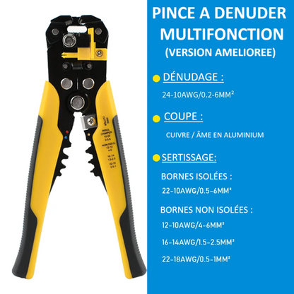 Pince-a-denude-pince-à-dénuder-améliorée-jaune