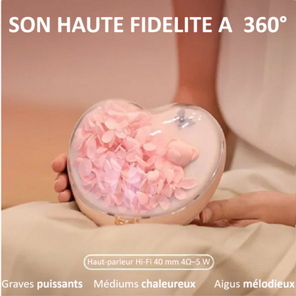 Boite a musique | Du Bluetooth pour la Fête des mères- Un Cœur de Musique et de Lumière pour Maman