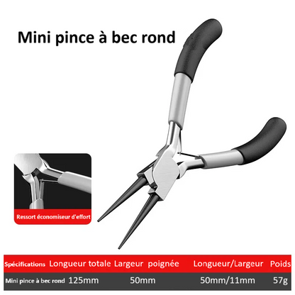 Pince-Coupante-minipince-bec-rond-pour-Bijoux