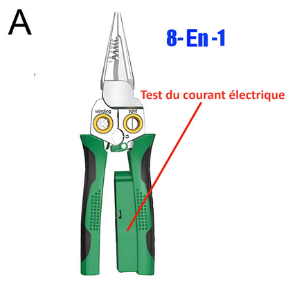 PINCE-A-DENUDER-multifonctions-8-en-1-testeur-courant-électrique