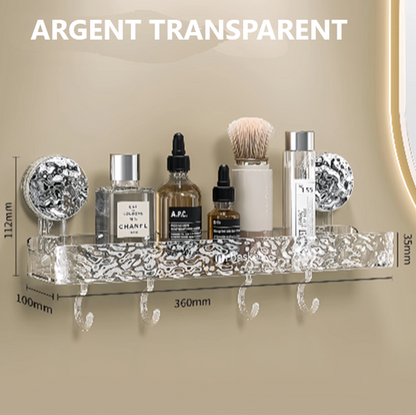 étagère |étagère  sans perçage -Rangement instantané, sans outil ni perçage ! 🛁