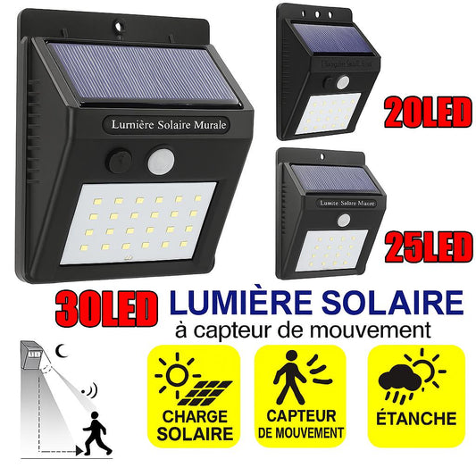 Lampe solaire 20 LED ,25 LED et  30 LED