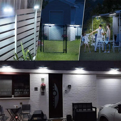  Lampe solaire exterieur éclairent  maison jardin, soirée famille sur terrasse sur terrasse 
