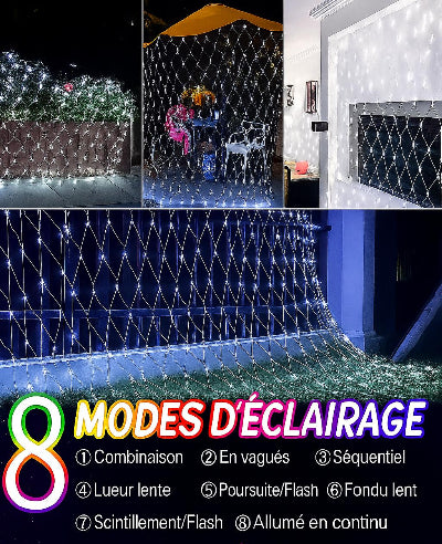 Lampe solaire exterieur huit modes d'éclairage, decoration interieure de maison