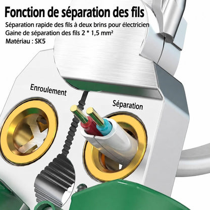 PINCE A DENUDER multifonction separation fils