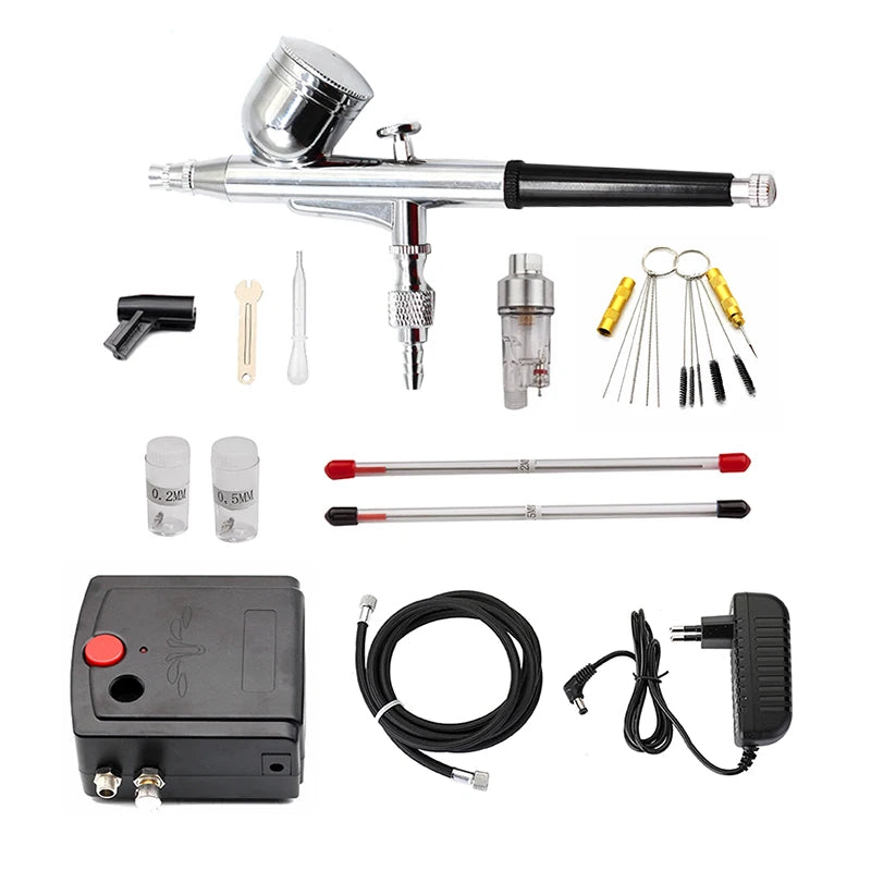Pistolet peinture avec chargeur, adaptateur , cordon , articles utiles , pistolet peinture