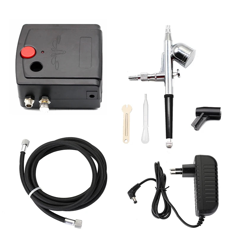 Pistolet peinture avec chargeur, adaptateur , cordon , articles utiles , cle , pistolet peinture