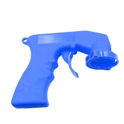 Pistolet peinture bleu, gachette bleue