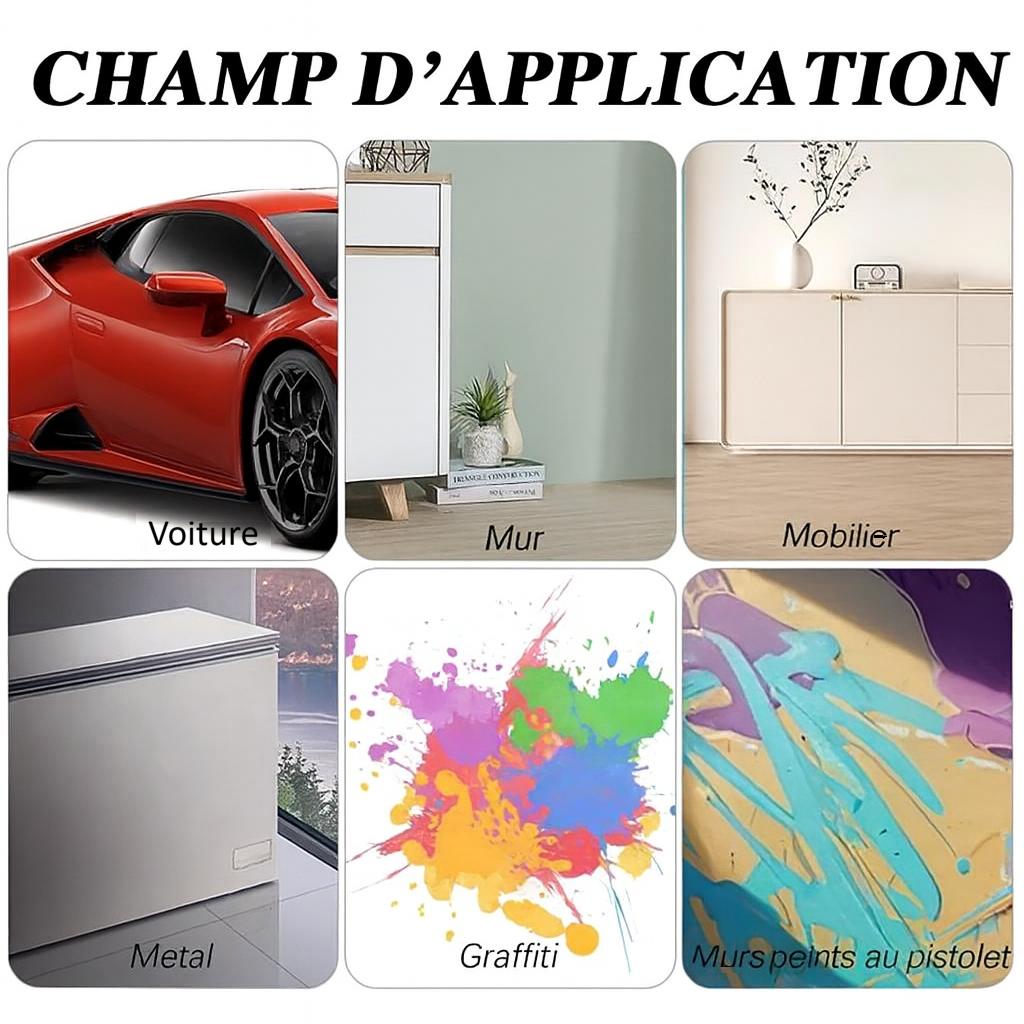 Pistolet peinture , champ application , voiture rouge, mur vert, mobilier , metal , mur peint avec pistolet