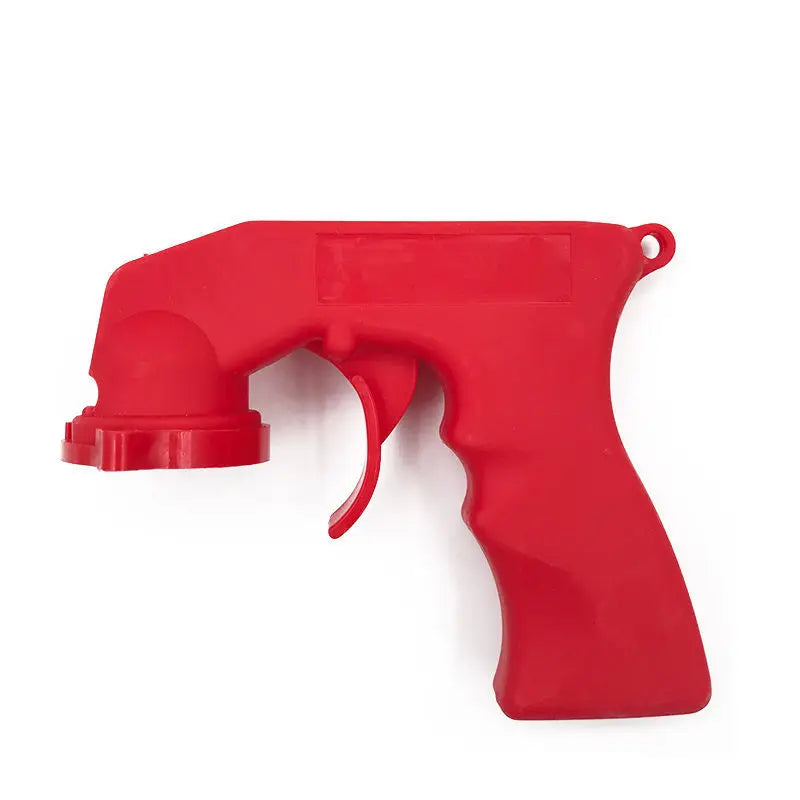 Pistolet peinture rouge, gachette rouge