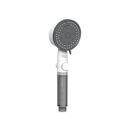 Pommeau de douche anti calcaire blanc