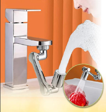 Robinet salle de bain Robinet 1080° , lavage fruits et légumes en cuisine sans éclaboussures et sans gaspillage d'eau