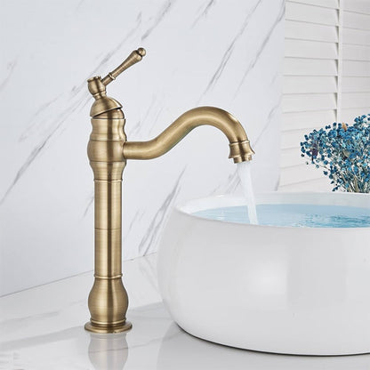 Robinet salle de bain |En Laiton Antique