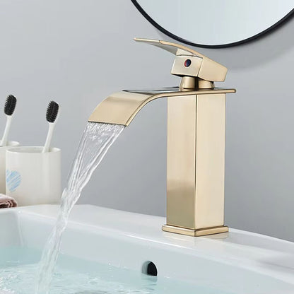 Robinet salle de bain | mitigeur lavabo cascade