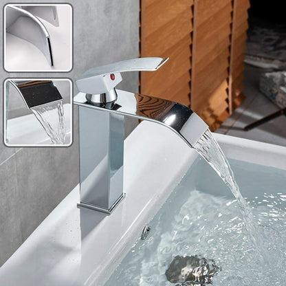 Robinet salle de bain | mitigeur lavabo cascade