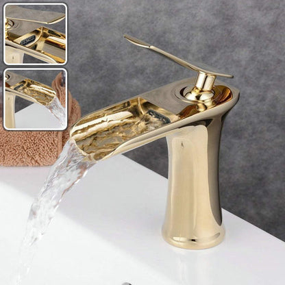 Robinet salle de bain |Cascade Robinet à poignée unique