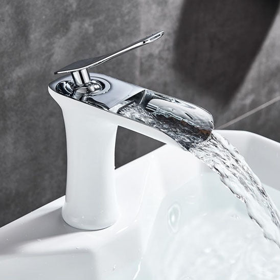 Robinet salle de bain |Cascade Robinet à poignée unique
