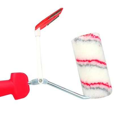  Rouleau peinture poignee rouge brosse