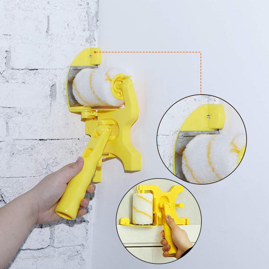 Rouleau peinture |Kit Rouleau et Pinceaux Multifonctions – Pour Peindre, Décorer et Rénover Comme un Pro !