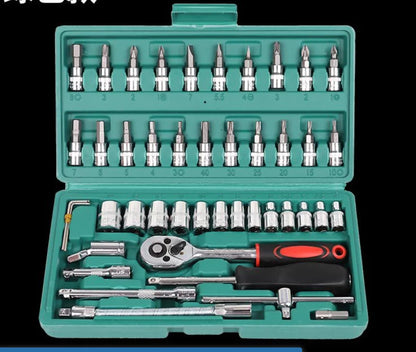 Caisse à outils - professionnelle complète verte 