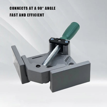 Serre-joint 90° en aluminium pour assemblage du bois