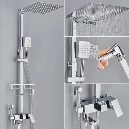 Douche Mitigeur | Douche de luxe : design, confort et rangement intégré