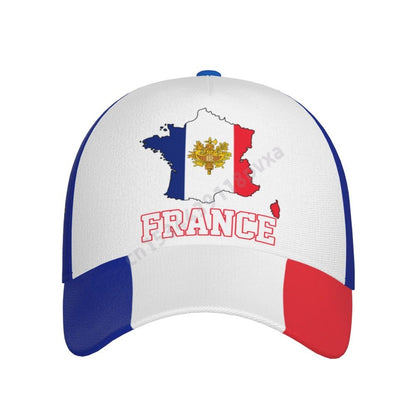 Casquette homme |casquette unisexe patriotique-drapeau de la France pour adultes