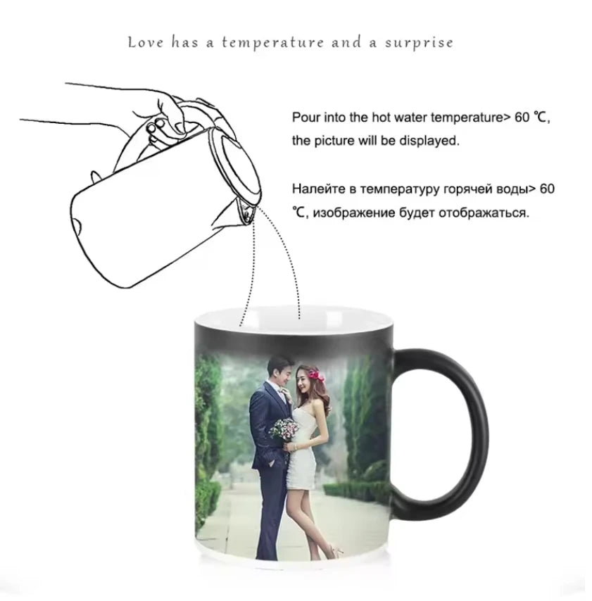 Mug |Magic céramique thermochromique personnalisé