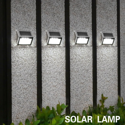 Lampe solaire exterieur |ÉcoLux ™ – Lampes Solaires Inox Étanches pour Escaliers & Jardins - Éclairage Écologique et Durable