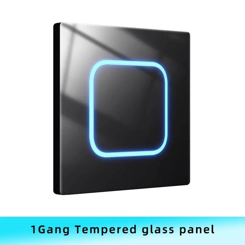 Interrupteur | Design PremiumTempered Glass Panel 1 2 3 4