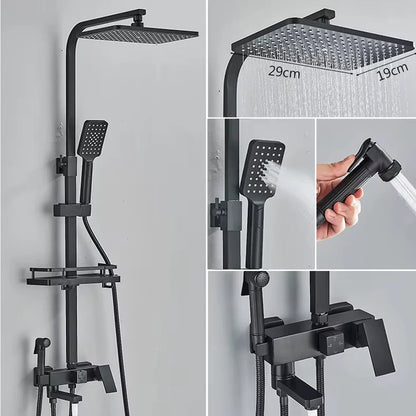 Douche Mitigeur | Douche de luxe : design, confort et rangement intégré