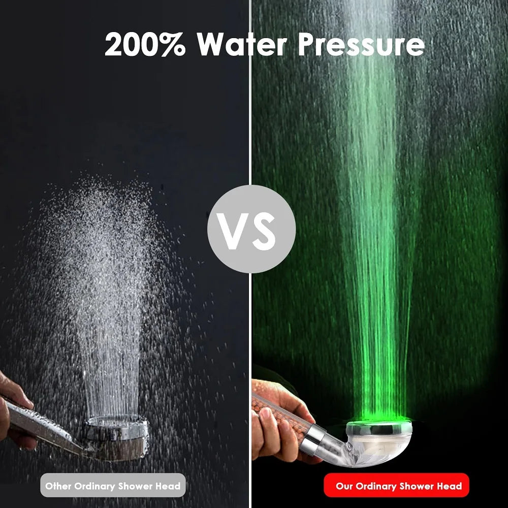 Pommeau de douche |Pomcolors LED 3/7 couleurs, changement couleur automatique, économie d'eau