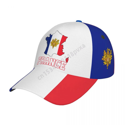 Casquette homme |casquette unisexe patriotique-drapeau de la France pour adultes
