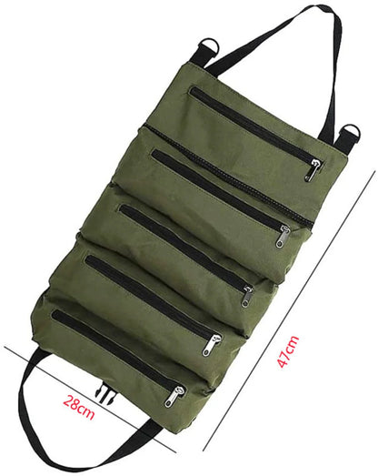 Caisse a outils |Sac à outils enroulable portable