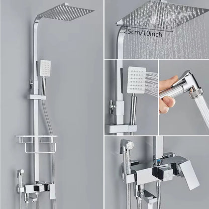 Douche Mitigeur | Douche de luxe : design, confort et rangement intégré